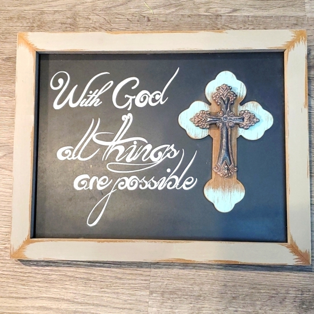 😇 NWT WITH GOD SIGN